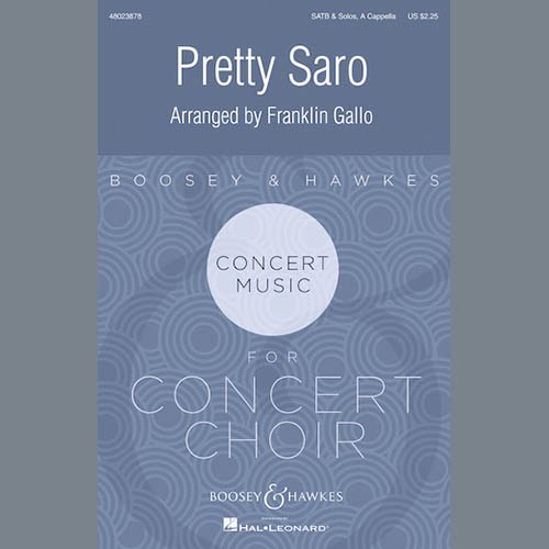 Easily Download Franklin Gallo Printable PDF piano music notes, guitar tabs for  SATB Choir. Transpose or transcribe this score in no time - Learn how to play song progression.