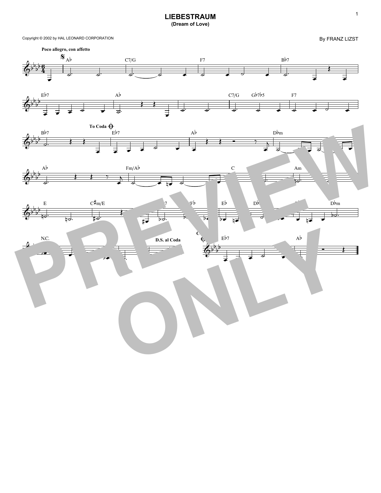 Franz Liszt Liebestraum No. 3 (Dream Of Love) sheet music notes and chords arranged for Violin Duet