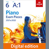 G. B. Pescetti 'Allegro (Grade 6, list A1, from the ABRSM Piano Syllabus 2021 & 2022)' Piano Solo