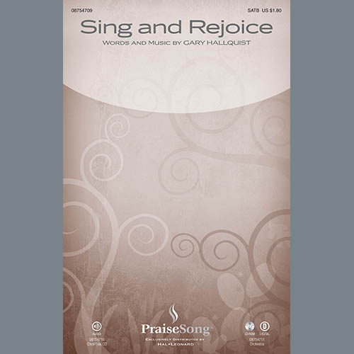 Easily Download Gary Hallquist Printable PDF piano music notes, guitar tabs for  SATB Choir. Transpose or transcribe this score in no time - Learn how to play song progression.