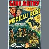Gene Autry 'Mexicali Rose' Piano, Vocal & Guitar Chords (Right-Hand Melody)