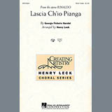 George Frideric Handel 'Lascia Ch'io Pianga' Piano & Vocal