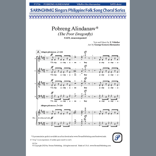 Easily Download George Gemora Hernandez Printable PDF piano music notes, guitar tabs for  SATB Choir. Transpose or transcribe this score in no time - Learn how to play song progression.