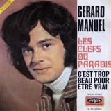 Gerard Manuel 'Une Chanson De Film' Piano & Vocal