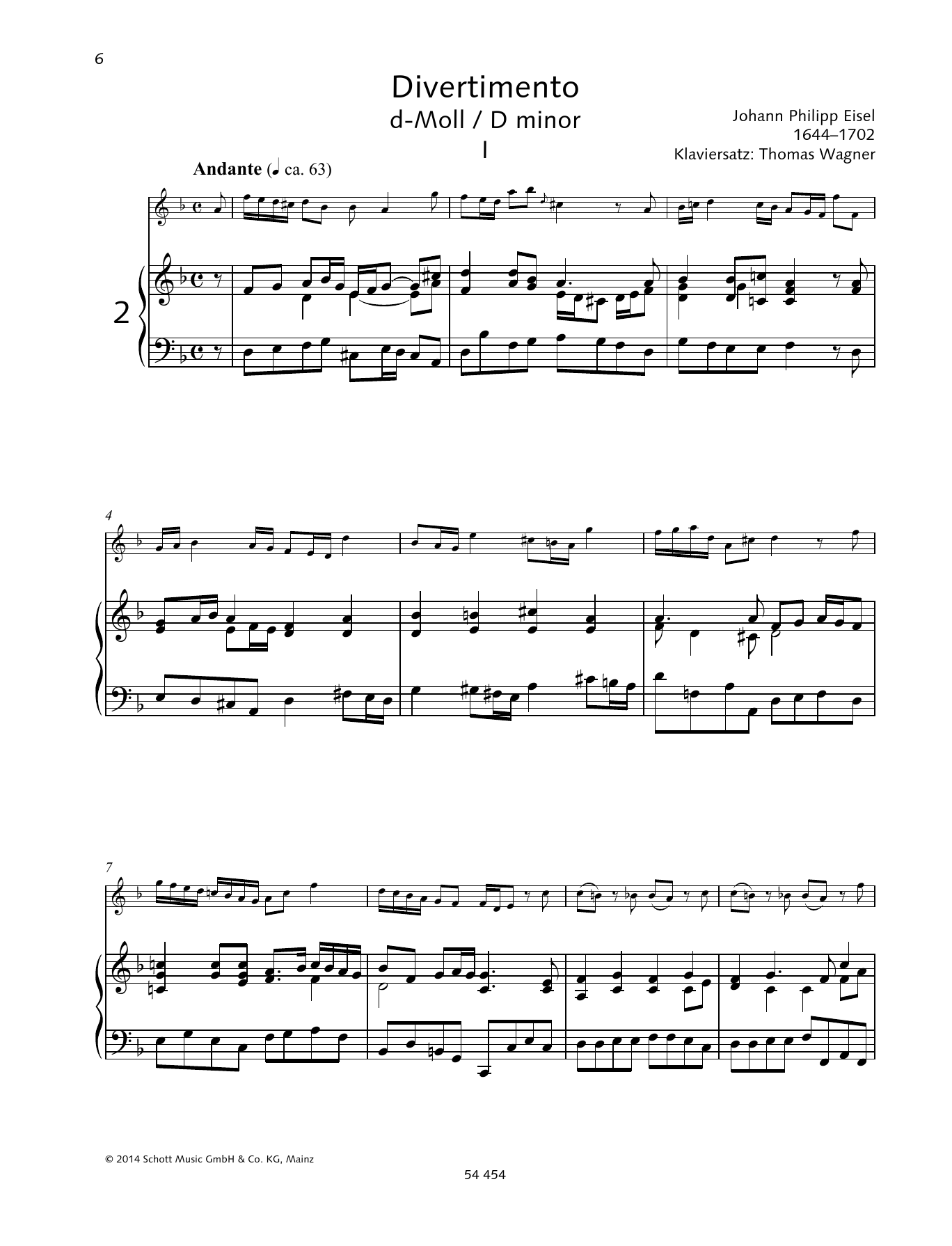 Gerda Koppelkamm-Martini Divertimento sheet music notes and chords arranged for Woodwind Solo