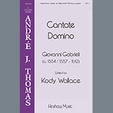 Giovanni Gabrieli 'Cantate Domino' SSAATTBB Choir