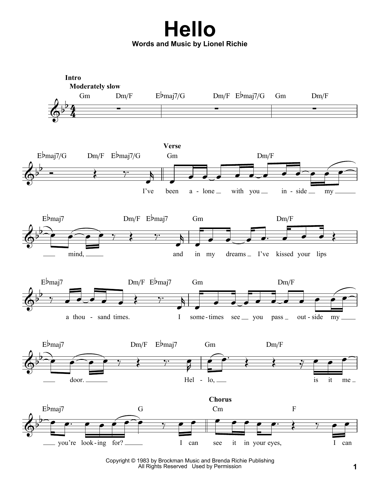 Glee Cast featuring Jonathan Groff & Lea Michele Hello sheet music notes and chords arranged for Pro Vocal