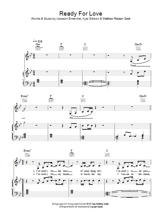 Gorgon City Ready For Your Love sheet music notes and chords arranged for Piano, Vocal & Guitar Chords
