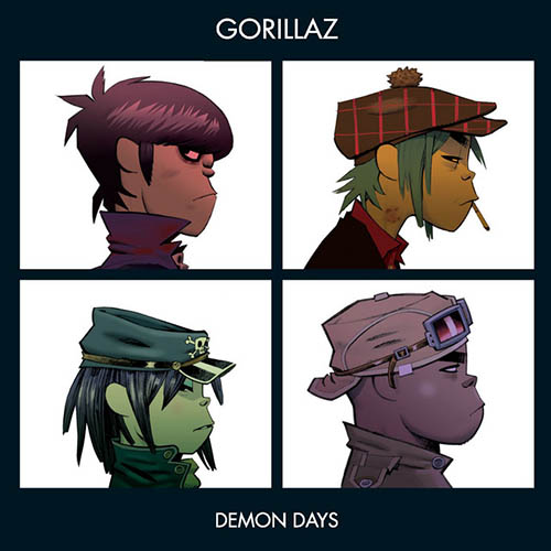 Easily Download Gorillaz Printable PDF piano music notes, guitar tabs for  Guitar Chords/Lyrics. Transpose or transcribe this score in no time - Learn how to play song progression.