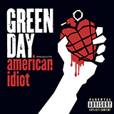 Green Day 'American Idiot' Piano, Vocal & Guitar Chords (Right-Hand Melody)