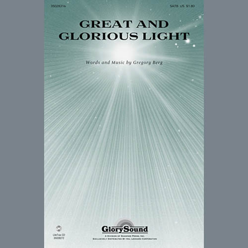 Easily Download Gregory Berg Printable PDF piano music notes, guitar tabs for  SATB Choir. Transpose or transcribe this score in no time - Learn how to play song progression.