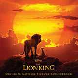 Hans Zimmer 'Battle For Pride Rock (from The Lion King 2019)' Big Note Piano