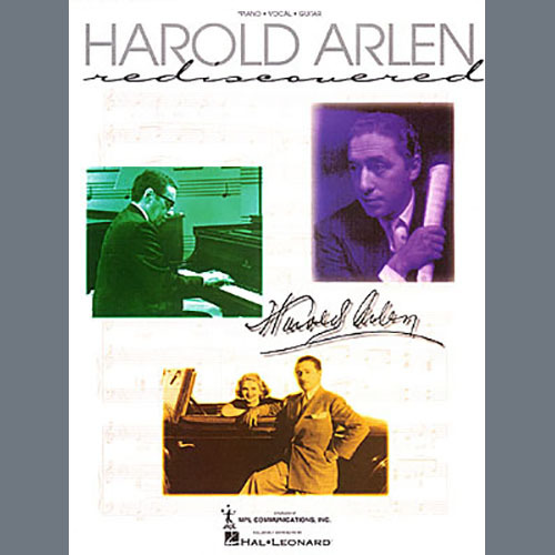 Easily Download Harold Arlen Printable PDF piano music notes, guitar tabs for  Piano, Vocal & Guitar Chords (Right-Hand Melody). Transpose or transcribe this score in no time - Learn how to play song progression.