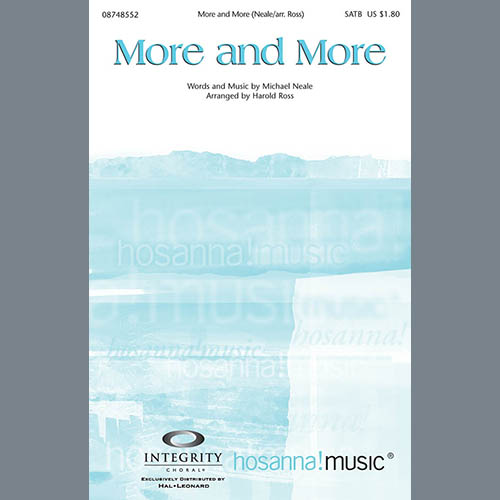 Easily Download Harold Ross Printable PDF piano music notes, guitar tabs for  SATB Choir. Transpose or transcribe this score in no time - Learn how to play song progression.