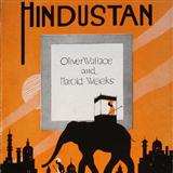 Harold Weeks 'Hindustan' Piano, Vocal & Guitar Chords (Right-Hand Melody)