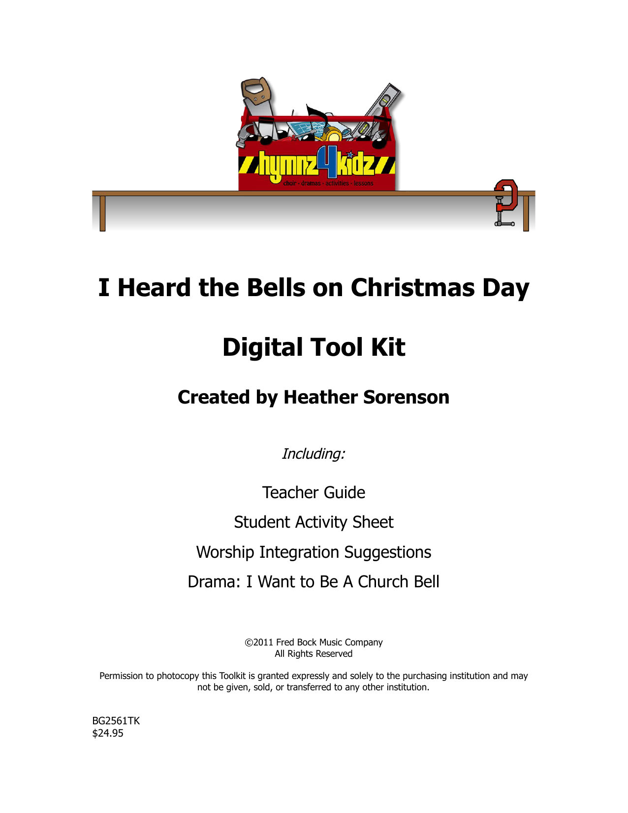 Heather Sorenson I Heard the Bells On Christmas Day sheet music notes and chords arranged for SAB Choir