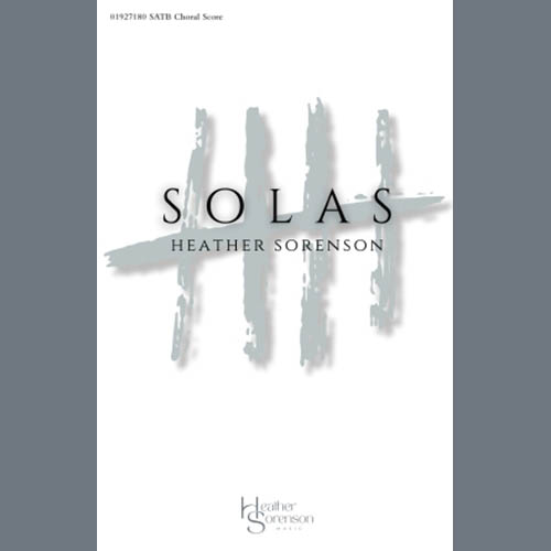 Easily Download Heather Sorenson Printable PDF piano music notes, guitar tabs for  SATB Choir. Transpose or transcribe this score in no time - Learn how to play song progression.