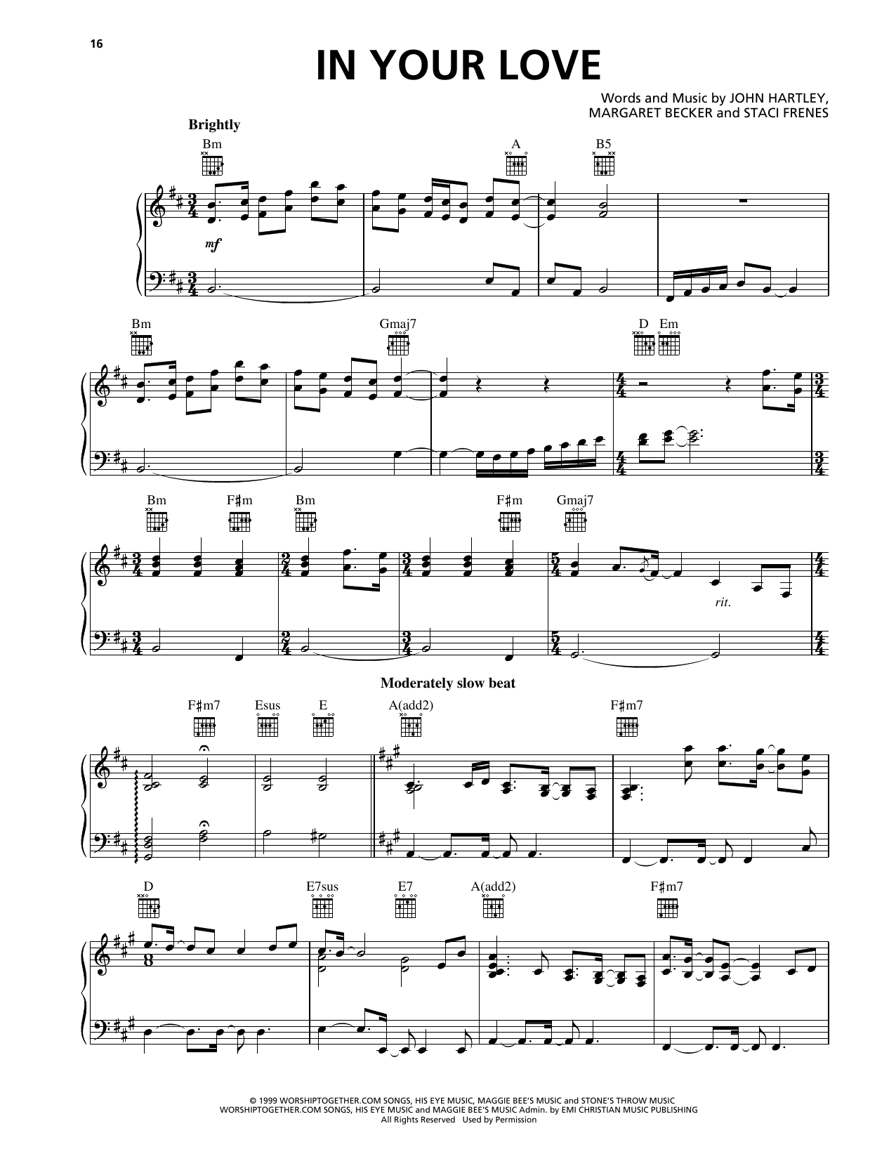 Heaven & Earth In Your Love sheet music notes and chords arranged for Piano, Vocal & Guitar Chords (Right-Hand Melody)