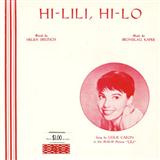 Helen Deutsch 'Hi-Lili, Hi-Lo' Real Book – Melody & Chords