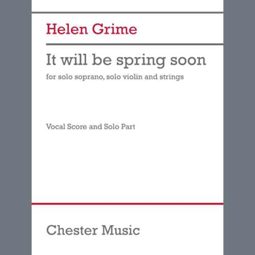 Easily Download Helen Grime Printable PDF piano music notes, guitar tabs for  Piano & Vocal. Transpose or transcribe this score in no time - Learn how to play song progression.