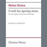 Helen Grime 'It will be spring soon' Piano & Vocal