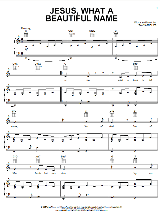 Hillsong Worship Jesus, What A Beautiful Name sheet music notes and chords arranged for Piano, Vocal & Guitar Chords (Right-Hand Melody)