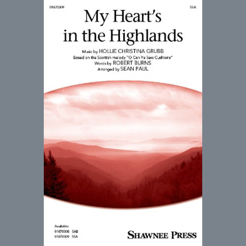 Easily Download Hollie Christina Grubb Printable PDF piano music notes, guitar tabs for  SSA Choir. Transpose or transcribe this score in no time - Learn how to play song progression.