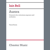 Iain Bell 'Aurora (Vocal score)' Piano & Vocal