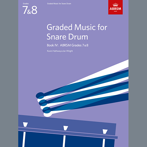 Easily Download Ian Wright and Kevin Hathaway Printable PDF piano music notes, guitar tabs for  Percussion Solo. Transpose or transcribe this score in no time - Learn how to play song progression.