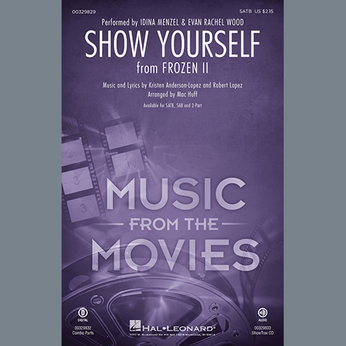Easily Download Idina Menzel and Evan Rachel Wood Printable PDF piano music notes, guitar tabs for  SAB Choir. Transpose or transcribe this score in no time - Learn how to play song progression.