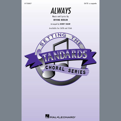 Easily Download Irving Berlin Printable PDF piano music notes, guitar tabs for  SATB Choir. Transpose or transcribe this score in no time - Learn how to play song progression.