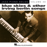Irving Berlin 'Cheek To Cheek [Jazz version]' Piano Solo