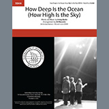 Irving Berlin 'How Deep Is The Ocean (How High Is the Sky) (arr. Rob Hopkins)' TTBB Choir