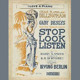 Irving Berlin 'I Love A Piano (from Stop! Look! Listen!)' Piano Duet
