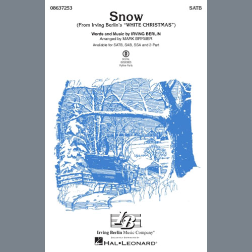 Easily Download Irving Berlin Printable PDF piano music notes, guitar tabs for  SATB Choir. Transpose or transcribe this score in no time - Learn how to play song progression.