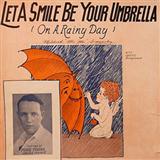 Irving Kahal 'Let A Smile Be Your Umbrella' Easy Piano
