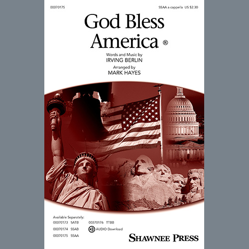 Irving Berlin 'God Bless America (arr. Mark Hayes)' SSAB Choir