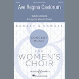 Isabella Leonarda 'Ave Regina Caelorum (arr. Meredith Y. Bowen)' SSA Choir
