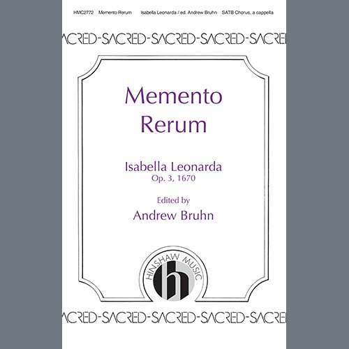 Easily Download Isabella Leonarda Printable PDF piano music notes, guitar tabs for  SATB Choir. Transpose or transcribe this score in no time - Learn how to play song progression.