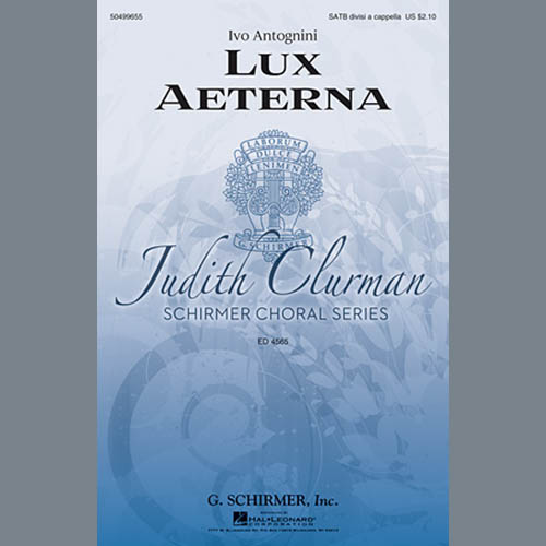 Easily Download Ivo Antognini Printable PDF piano music notes, guitar tabs for  SATB Choir. Transpose or transcribe this score in no time - Learn how to play song progression.