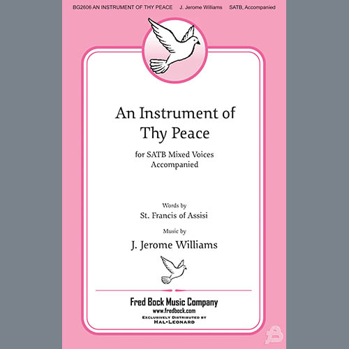 Easily Download J. Jerome Williams Printable PDF piano music notes, guitar tabs for  SATB Choir. Transpose or transcribe this score in no time - Learn how to play song progression.