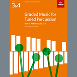 J. S. Bach 'Menuet in D minor from Graded Music for Tuned Percussion, Book II' Percussion Solo