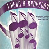 Jack Baker 'I Hear A Rhapsody' Piano Solo