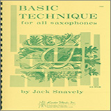 Download Jack Snavely Basic Technique For All Saxophones Sheet Music and Printable PDF music notes