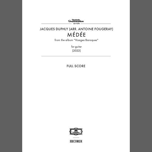 Easily Download Jacques Duphly Printable PDF piano music notes, guitar tabs for  Solo Guitar. Transpose or transcribe this score in no time - Learn how to play song progression.