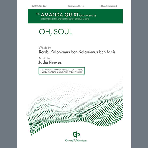 Easily Download Jadie Douglass Reeves Printable PDF piano music notes, guitar tabs for  SSA Choir. Transpose or transcribe this score in no time - Learn how to play song progression.