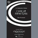 Jake Runestad 'I Will Lift Mine Eyes' SATB Choir