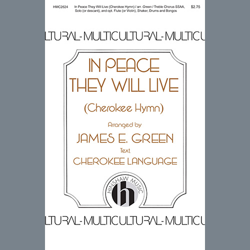 Easily Download James E. Green Printable PDF piano music notes, guitar tabs for  SSAA Choir. Transpose or transcribe this score in no time - Learn how to play song progression.