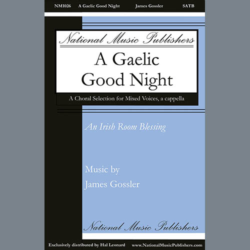 Easily Download James Gossler Printable PDF piano music notes, guitar tabs for  SATB Choir. Transpose or transcribe this score in no time - Learn how to play song progression.