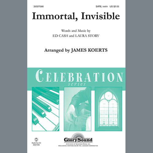 Easily Download James Koerts Printable PDF piano music notes, guitar tabs for  SATB Choir. Transpose or transcribe this score in no time - Learn how to play song progression.